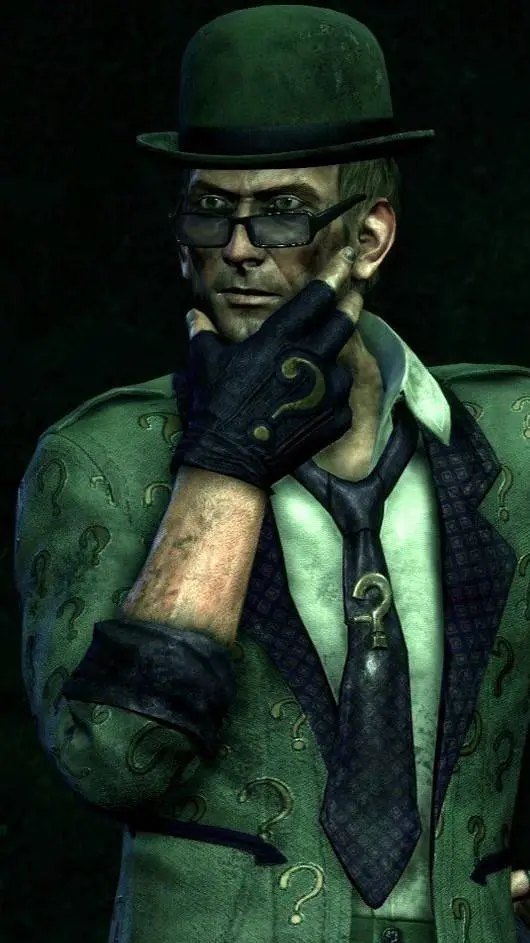 ai character: The Riddler background
