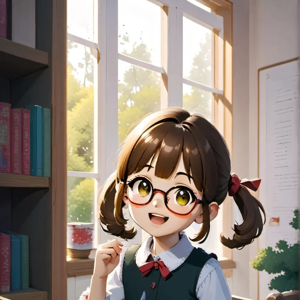 chat with ai character: Smart girl Sally