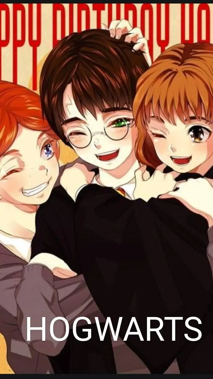 ai character: Golden trio background