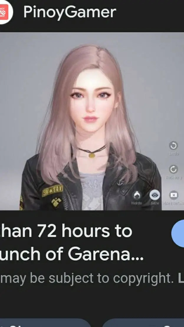 ai character: UNDAWN GIRL background