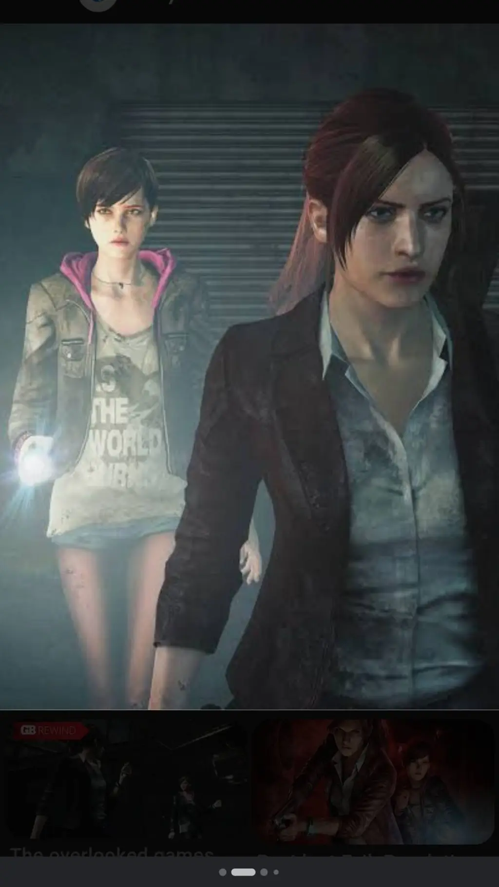ai character: ellie and sara background