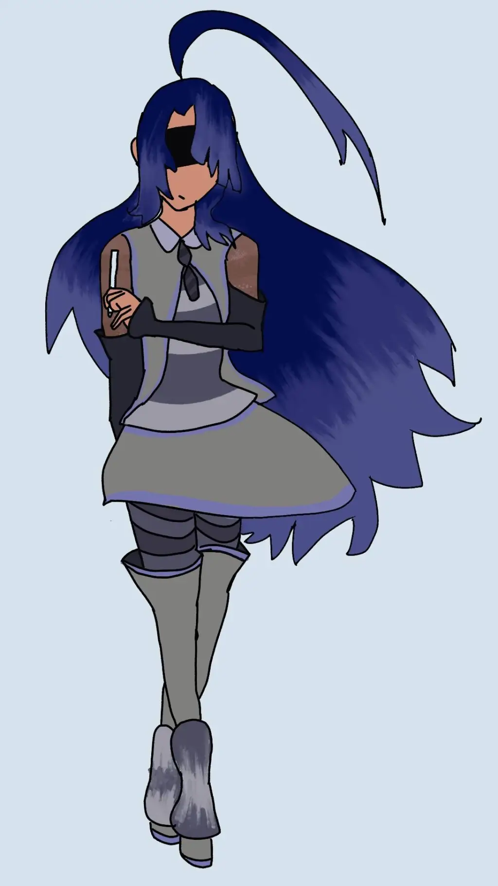 ai character: Soto Mauve background