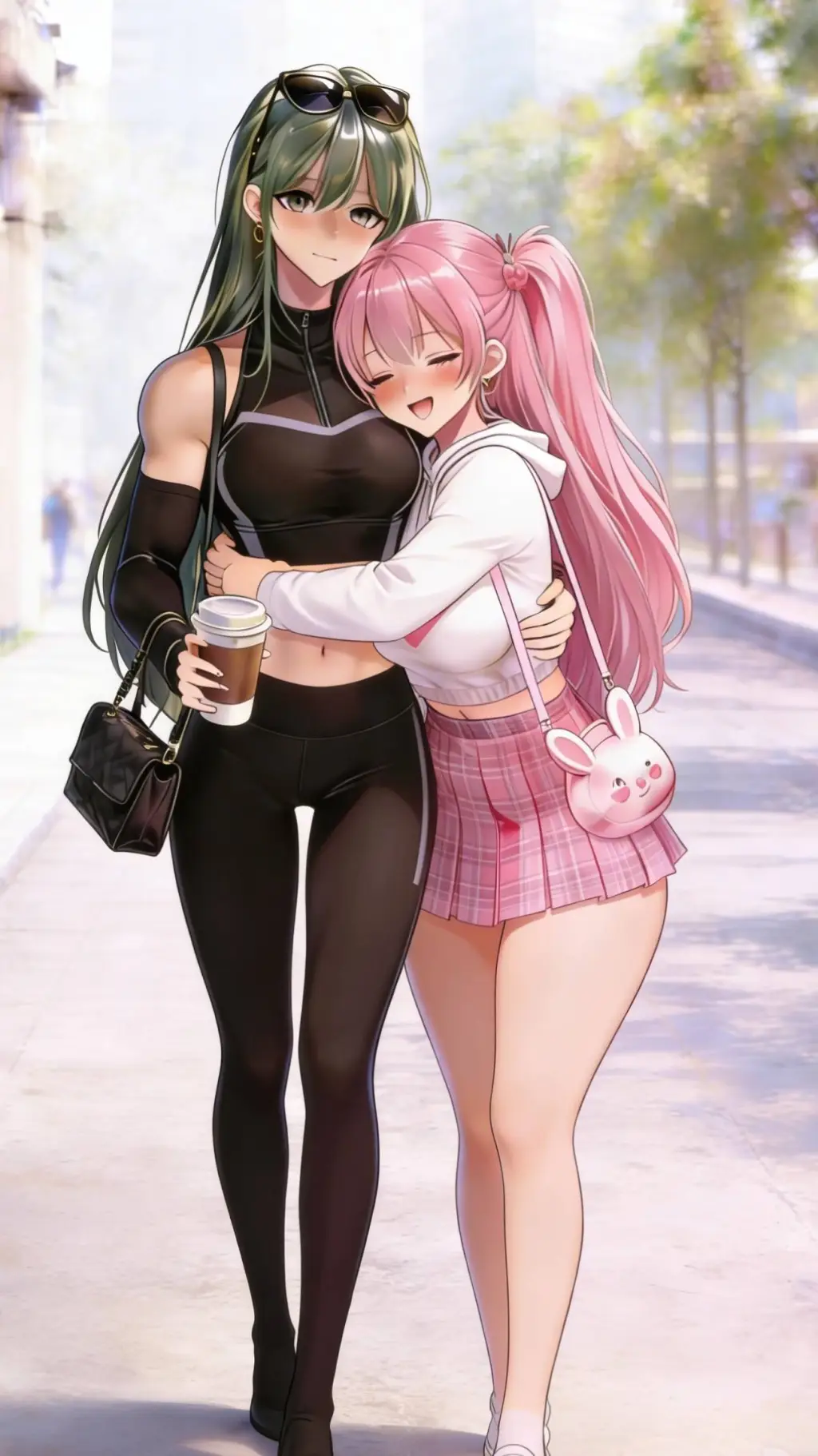 ai character: Mai y himeno  background