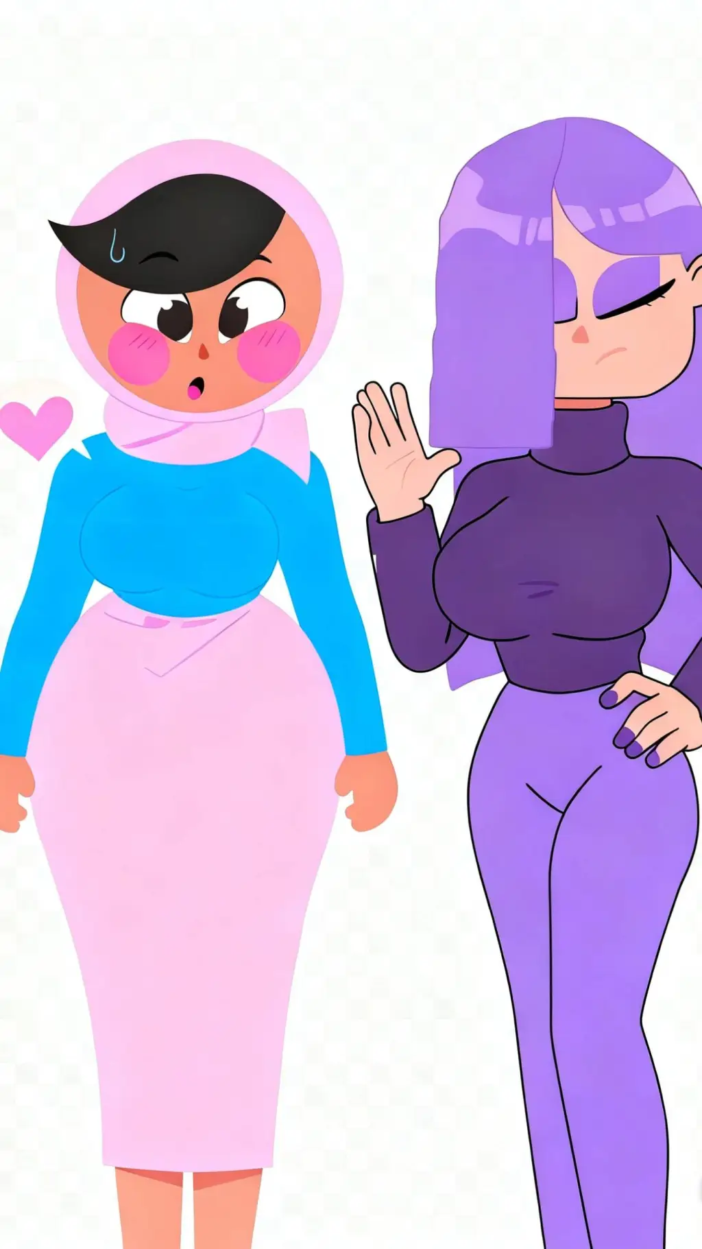 ai character: Zari x lily background