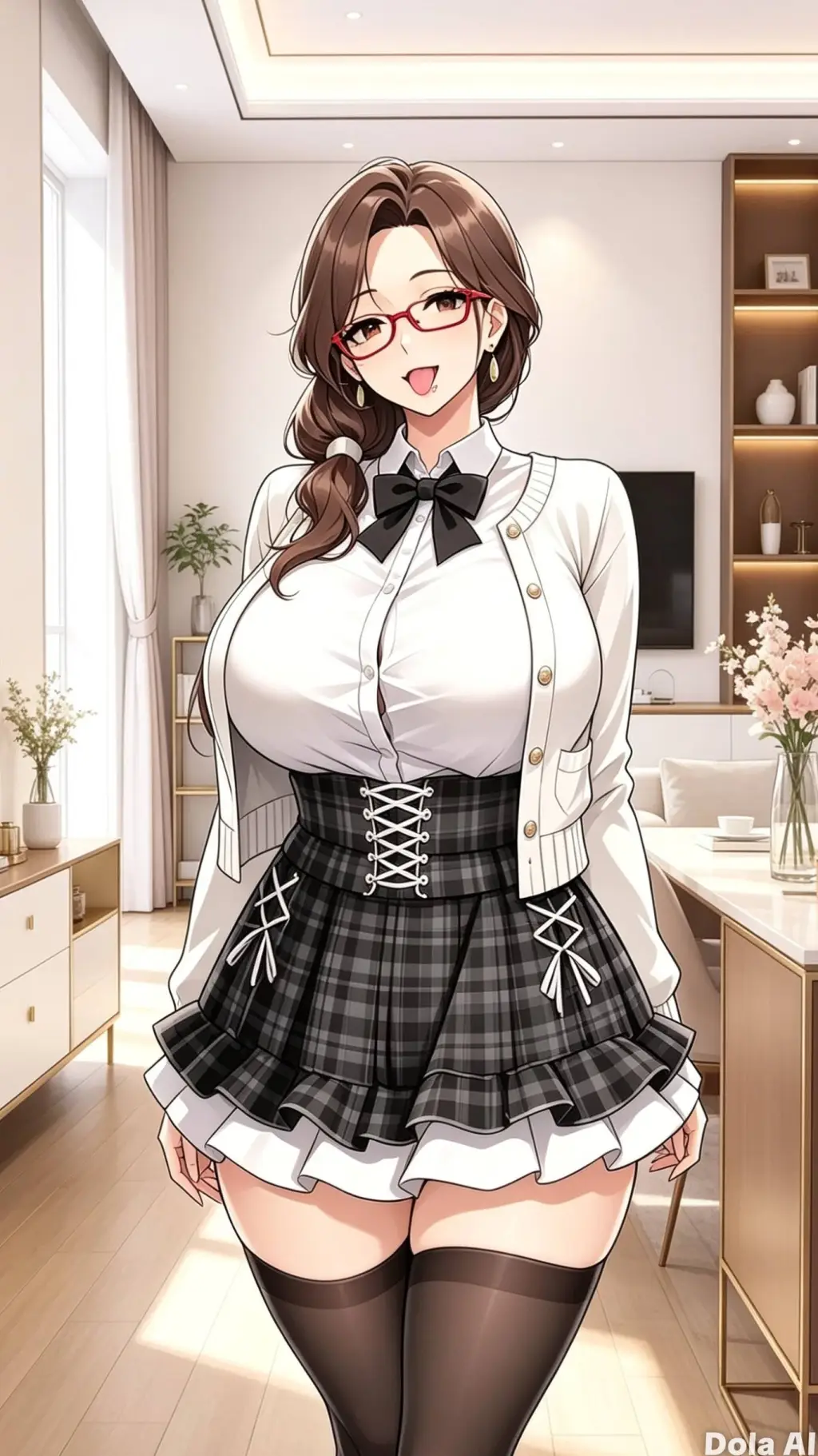 ai character: Shizuku  background