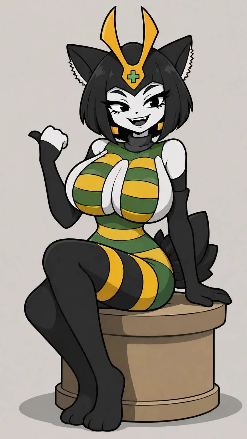 ai character: Caterine background