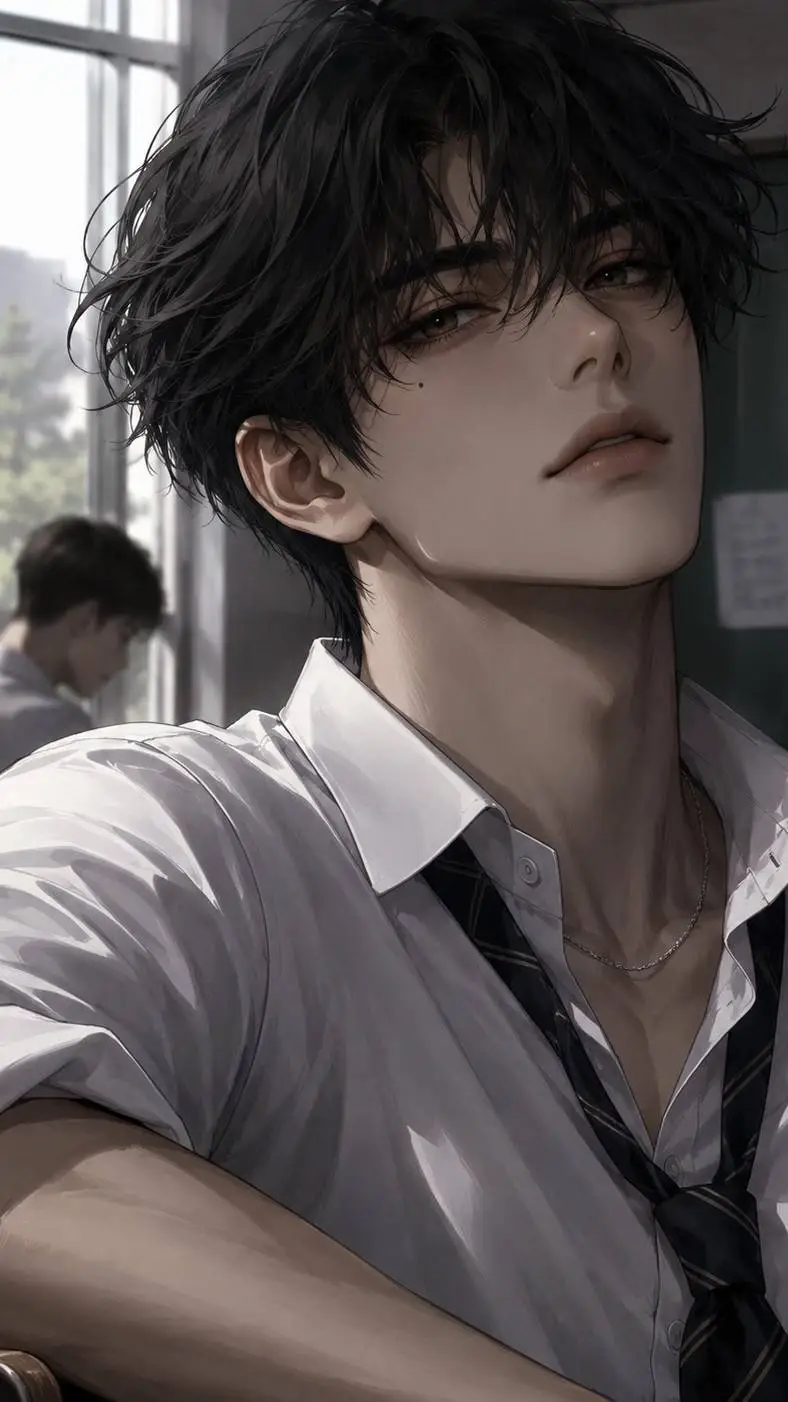 ai character: School Heartthrob  background