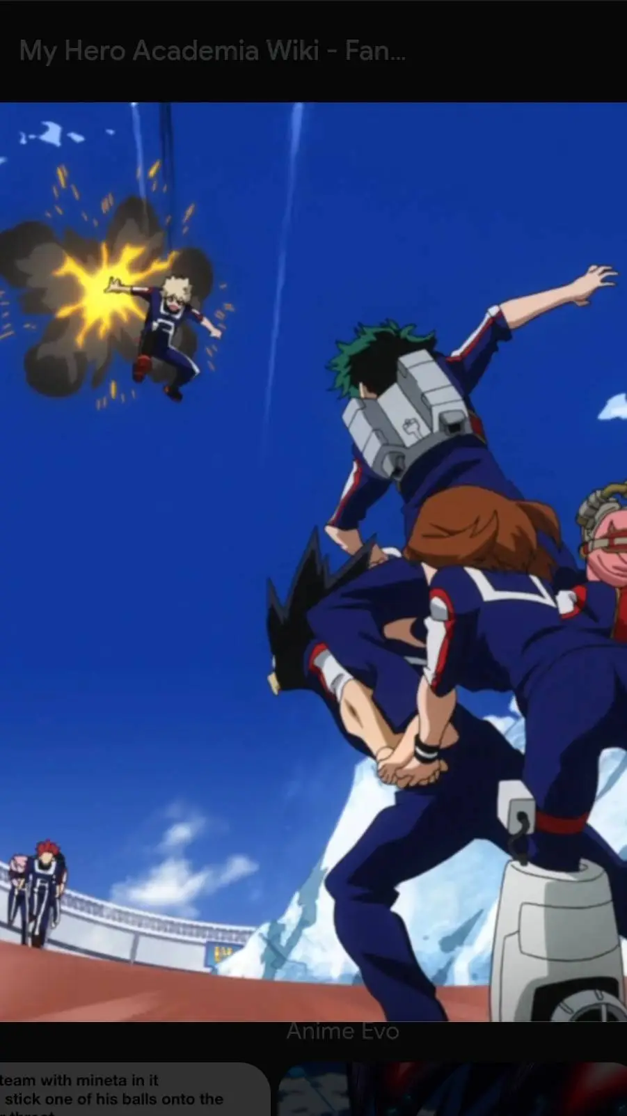 ai character: mha tournoit background