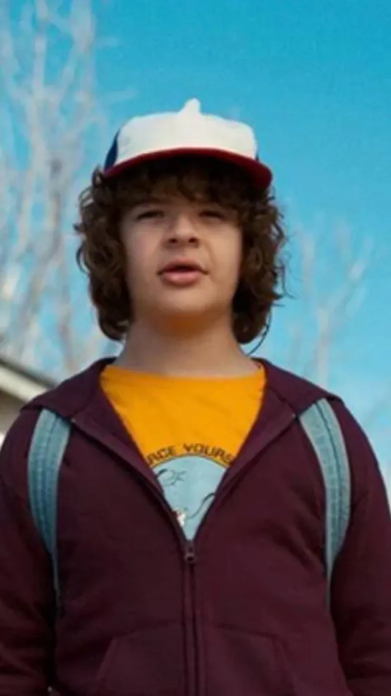 ai character: Dustin Henderson  background