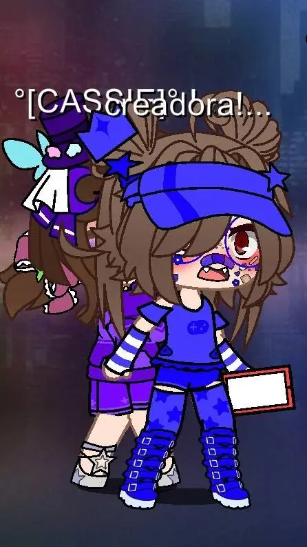 ai character:  creadora?.. 🤨😦 background