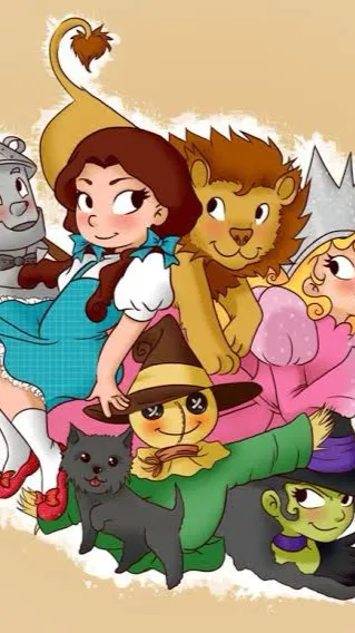 ai character: Kny x wizard of oz background