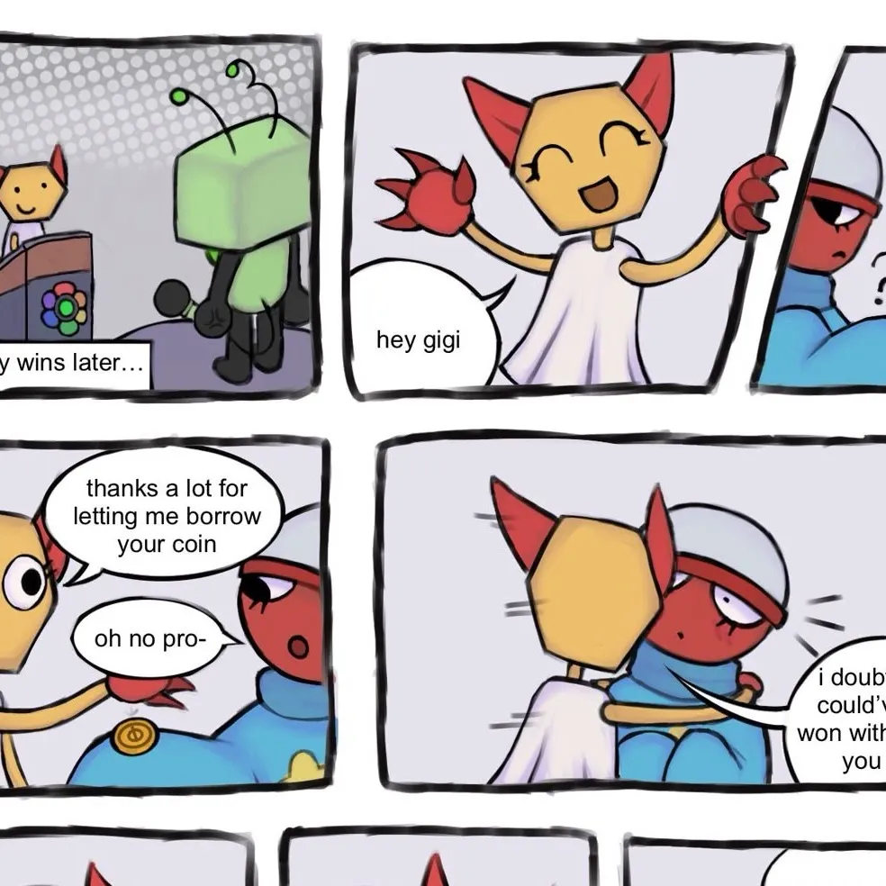 chat with ai character: Dandys world! 