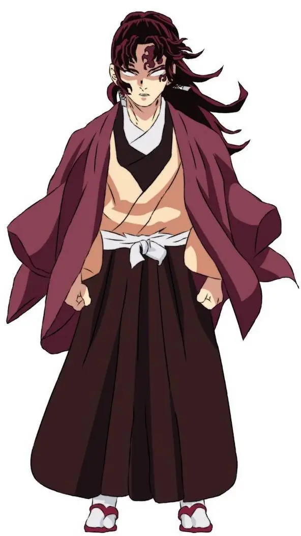 ai character: Yoriichi-tsugikuni background