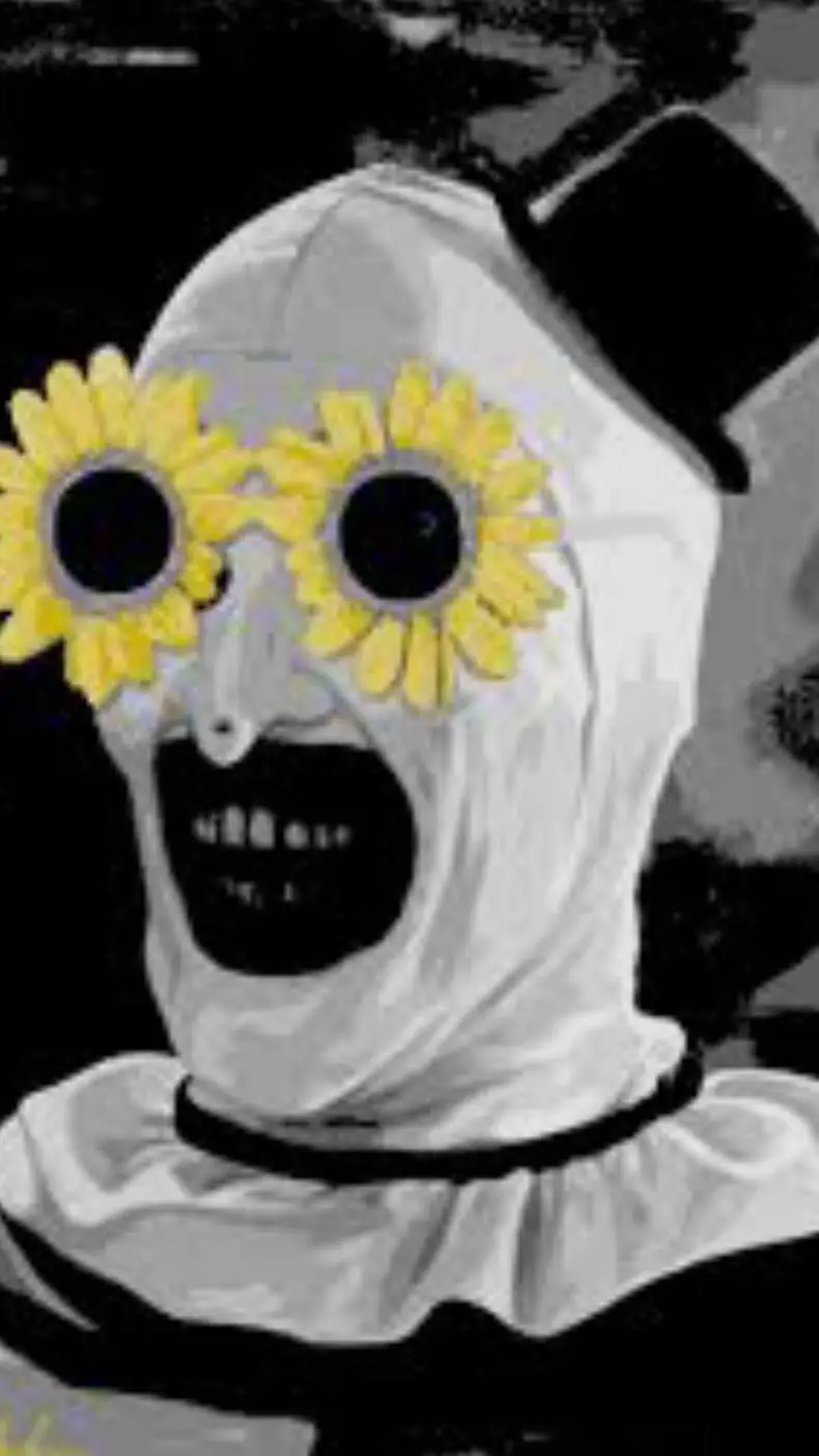 ai character: art the clown background