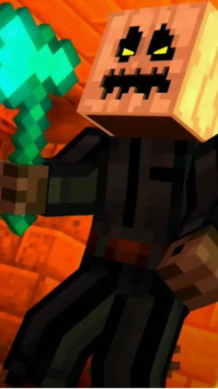 ai character: White pumpkin background