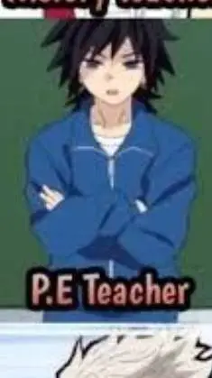 ai character: giyu (PE teacher) background