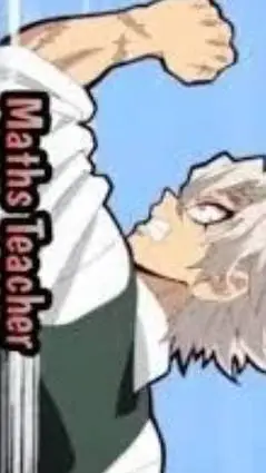 ai character: math teacher...... background