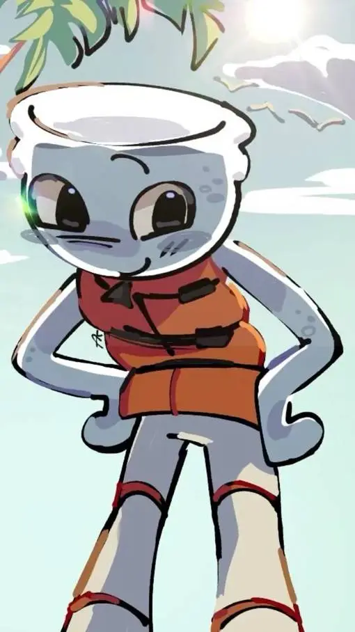 ai character: Finn Fishbowl background