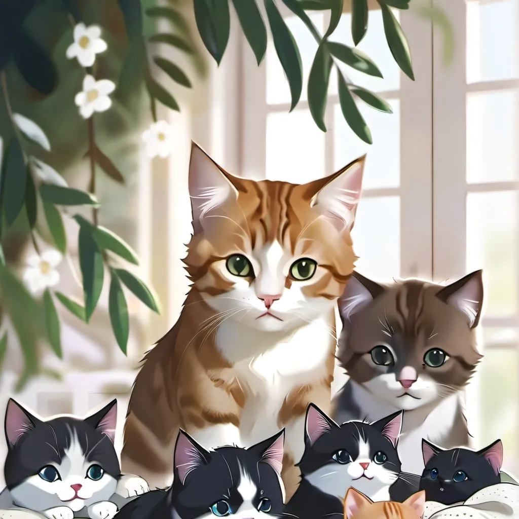 chat with ai character: cat love