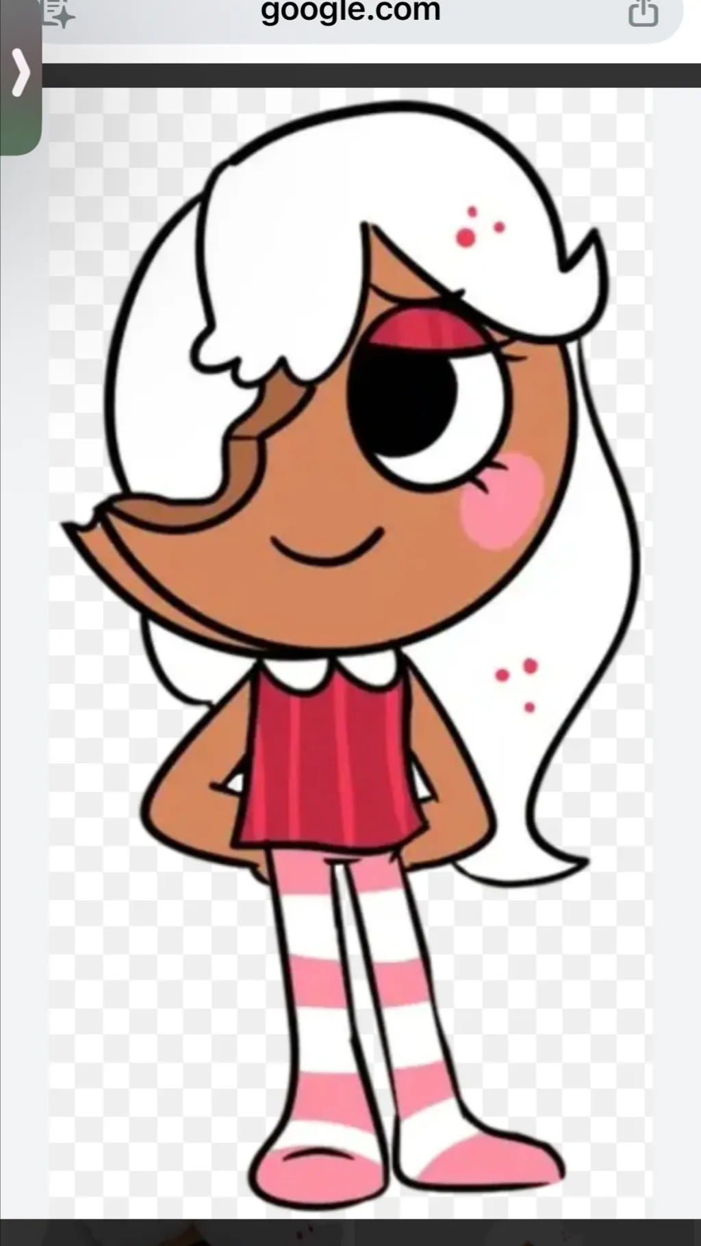ai character: Ginger  background