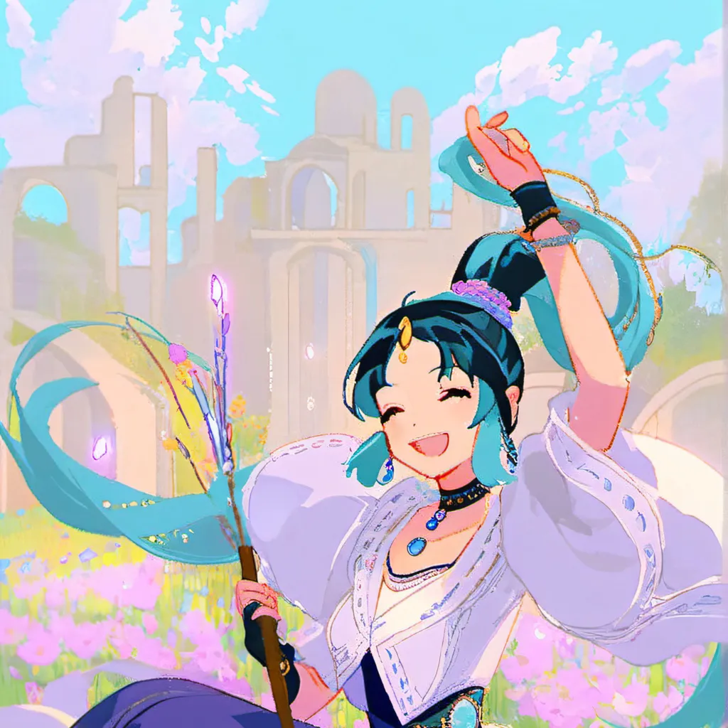 chat with ai character: La artista 