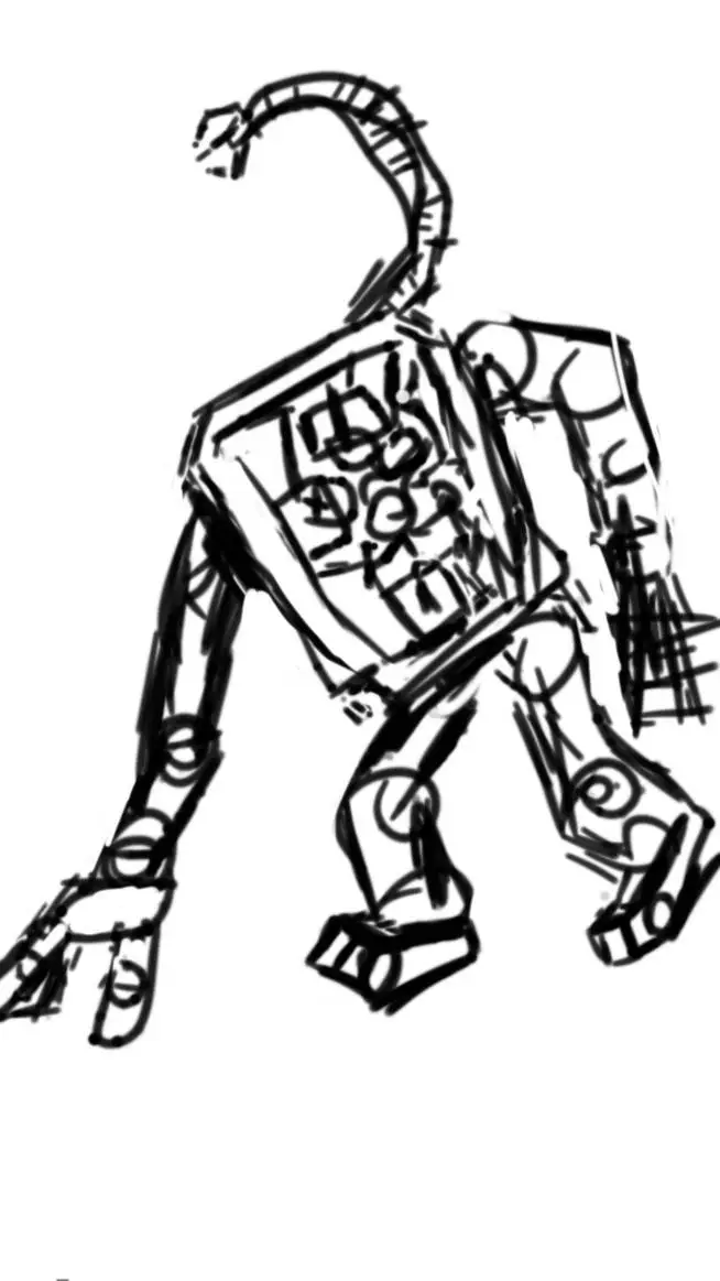 ai character: mech version 2.0 background