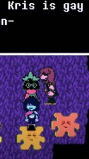ai character: just deltarune  background