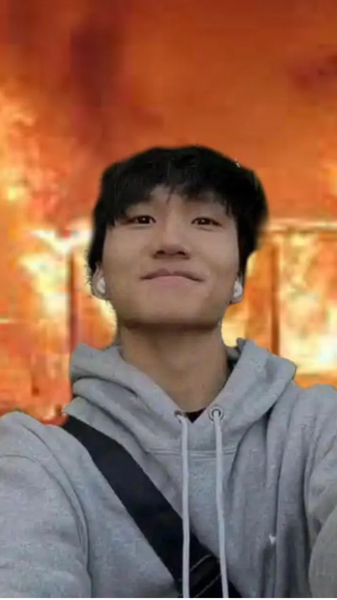 ai character: Charley Yang  background