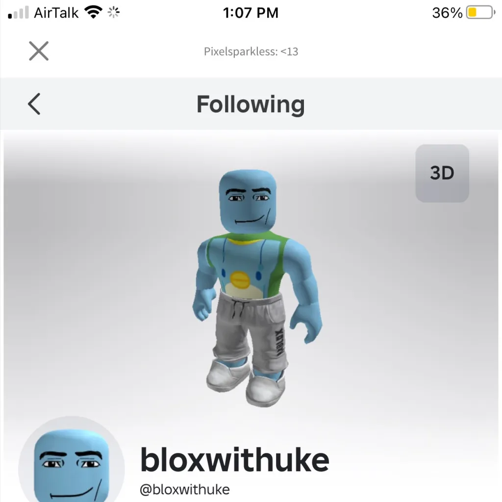 chat with ai character: bloxwithuke