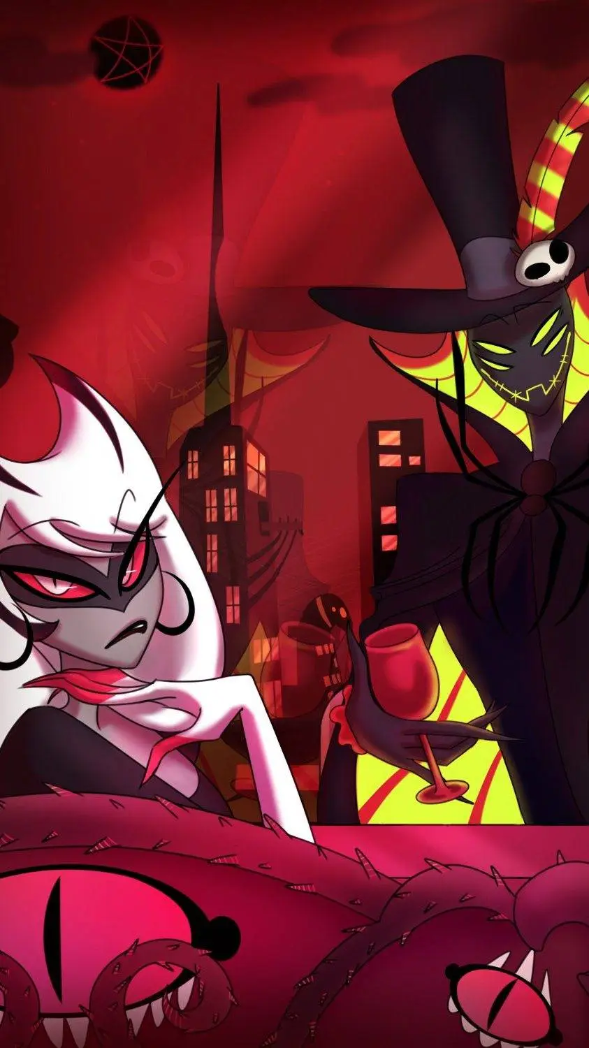 ai character: hazbin hotel  background
