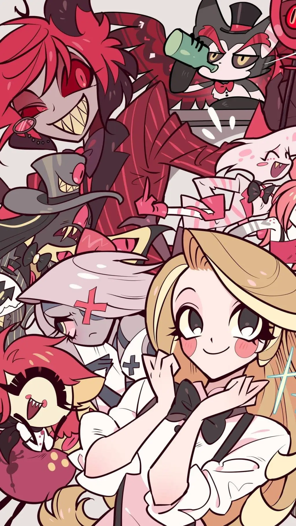 ai character: hazbin hotel  background