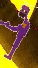 ai character: purple guy  background
