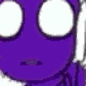 chat with ai character: purple guy 
