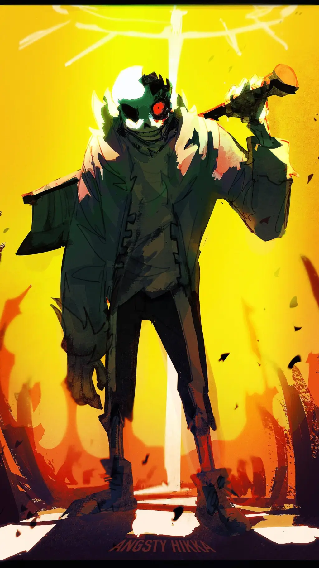 ai character: bad sans background