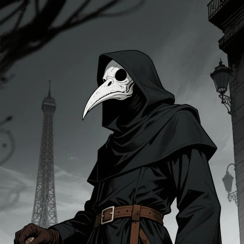 chat with ai character: plague doctor