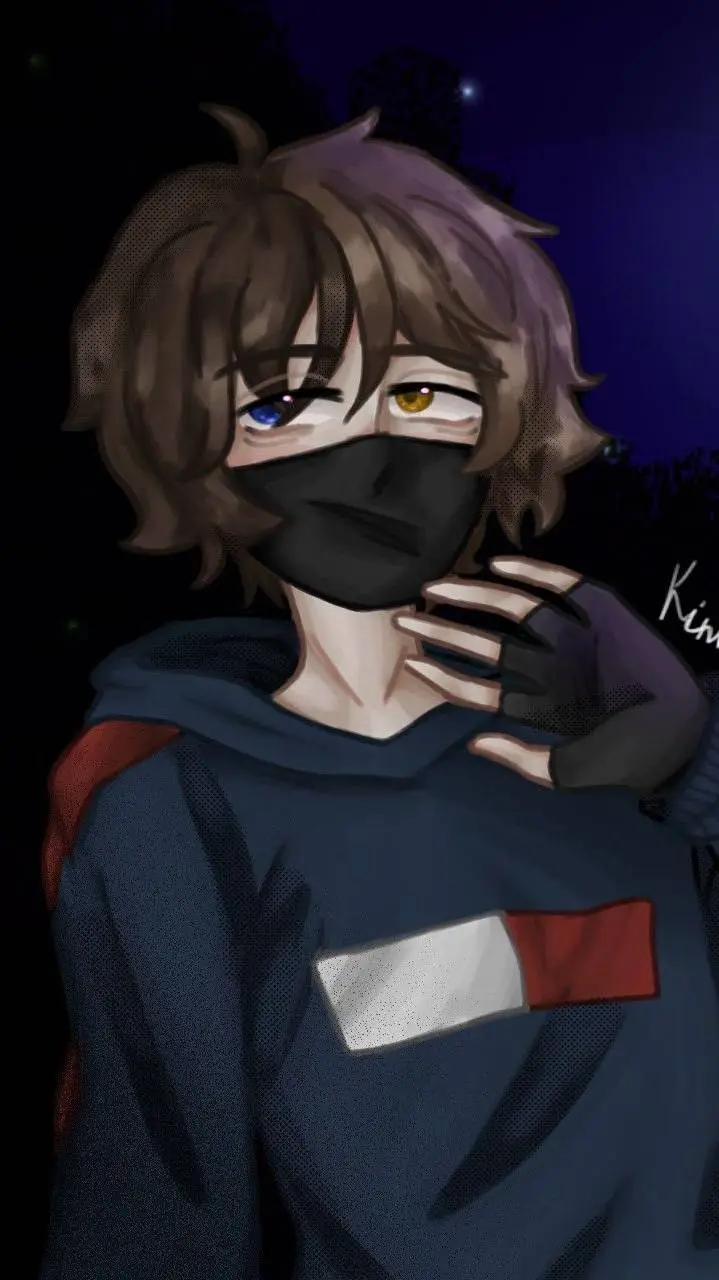 ai character: НикитБерг background