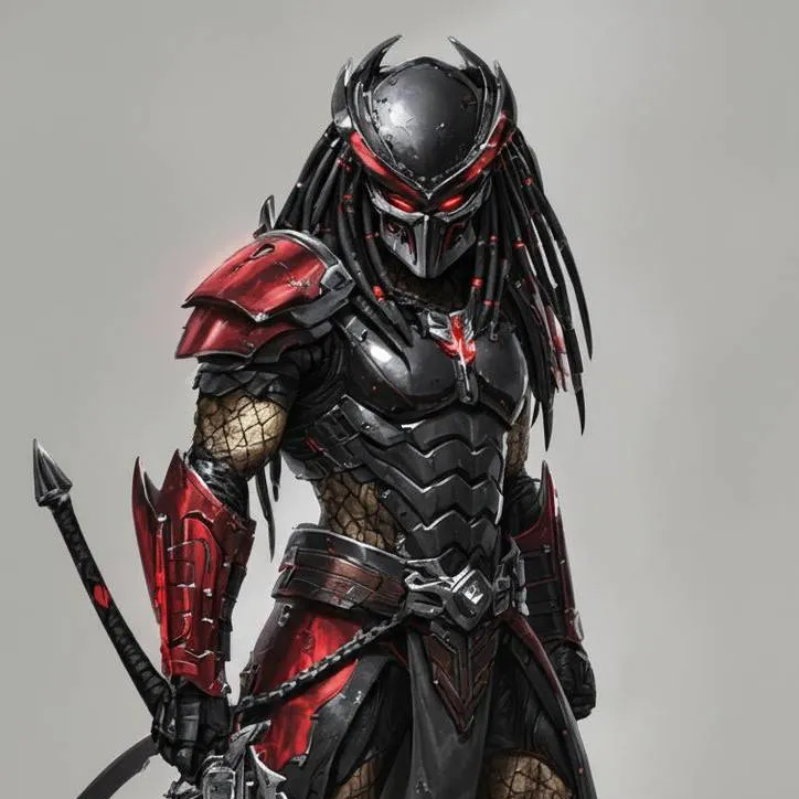 chat with ai character: хищник 