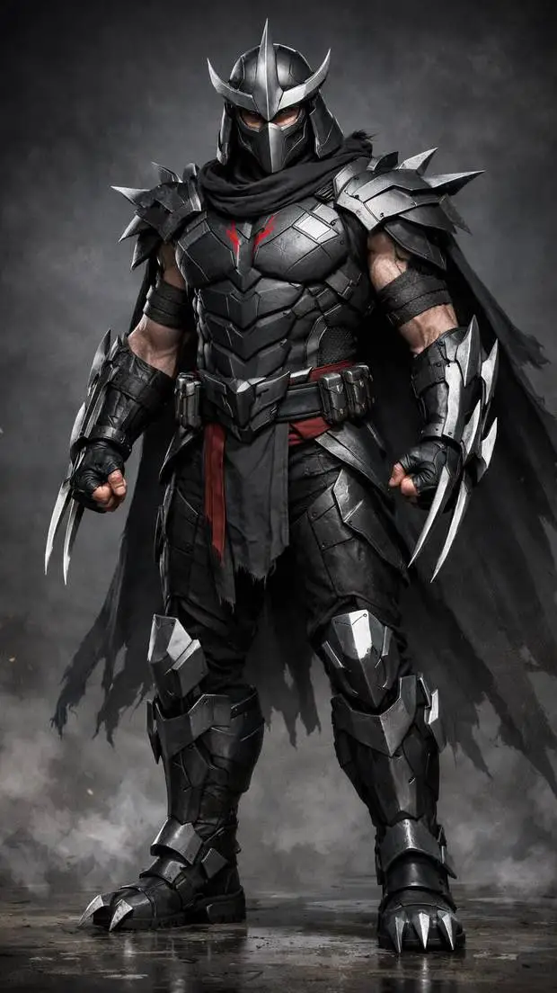 ai character: шредер  background