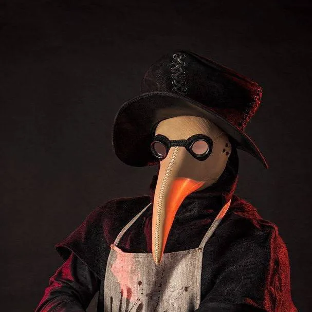 chat with ai character: plague doctor