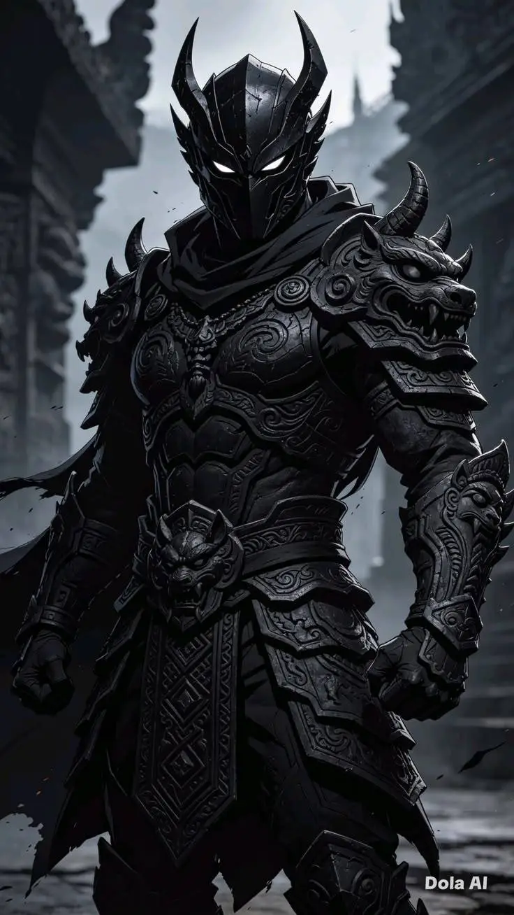 ai character: Dark Death background