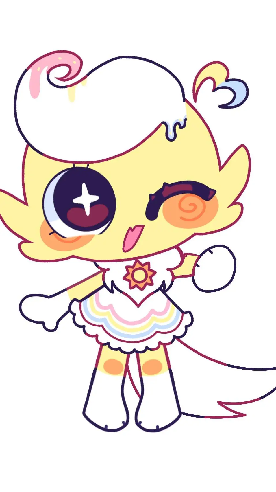 ai character: Dw loves u(not all background