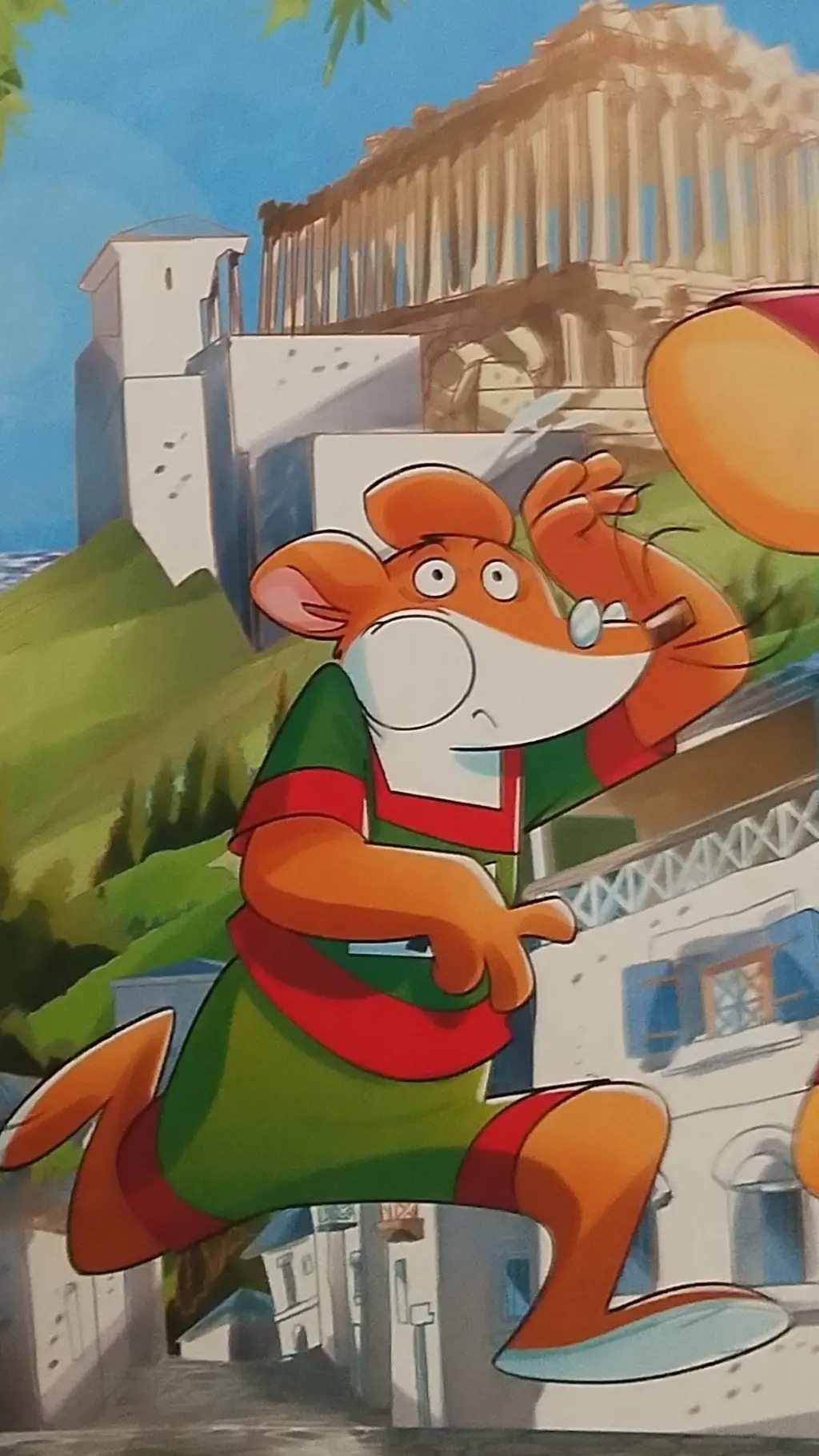 ai character: Geronimo Stilton background