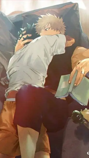 ai character: bakugo izuku dads background