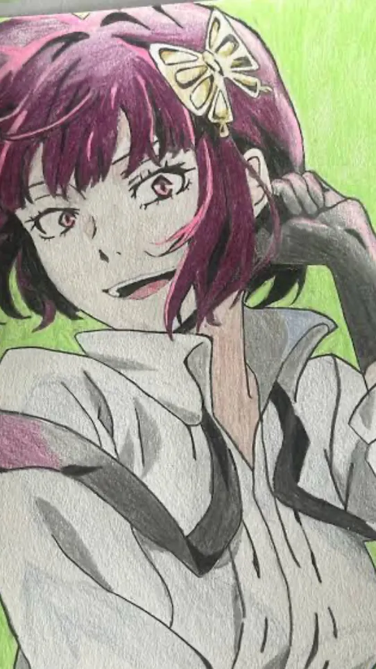 ai character: Bsd in fnaf background