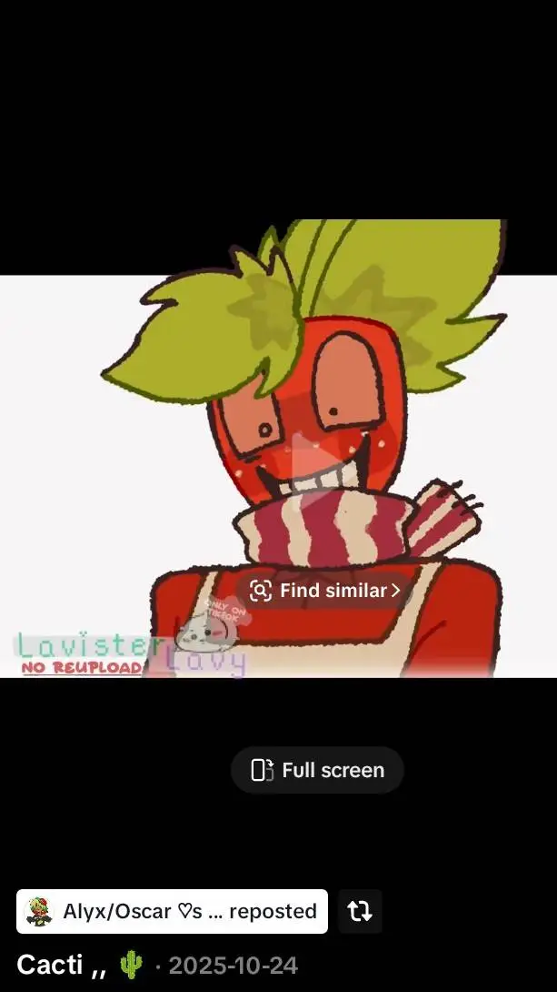 ai character: fossilberry  background