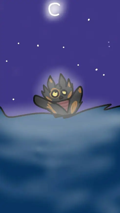 ai character: Wcue but... background
