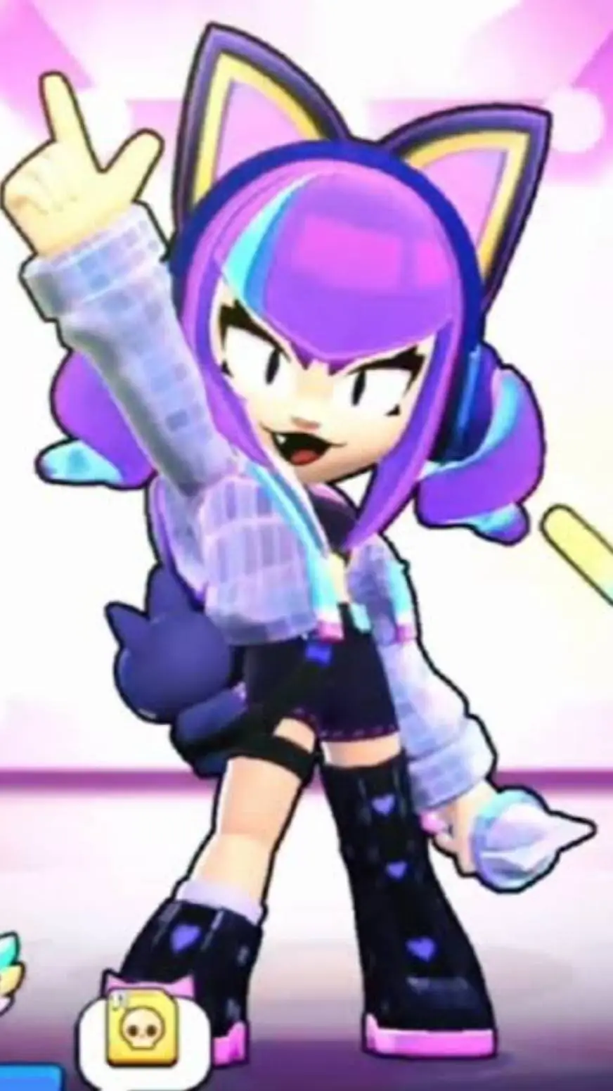 ai character: melody❤️ background