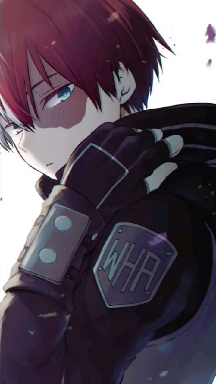 ai character: shoto todoroki background
