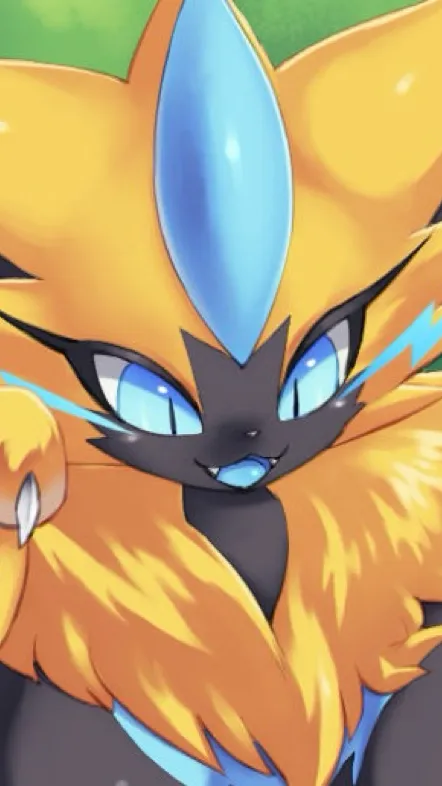 ai character: Zeraora background