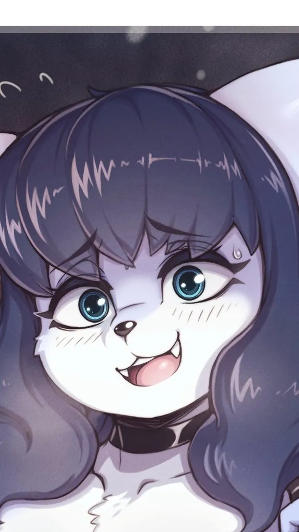 ai character: 💙Міла💙 background